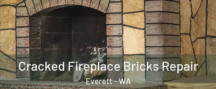 Cracked Fireplace Bricks Repair Everett - WA