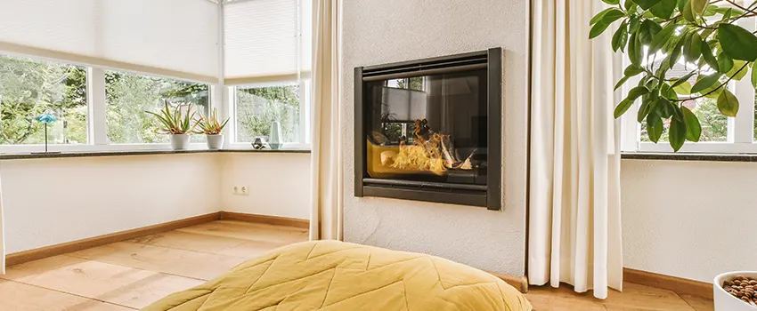 Residential Fireplace Ceramic Glass Installation in Everett, WA