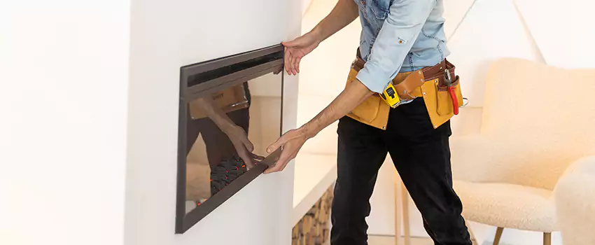 Metal Fireplace Installation in Everett, Washington