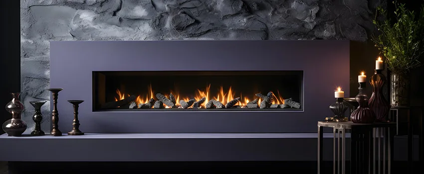 Ember Bed for Ventless Gas Fireplace in Everett, WA