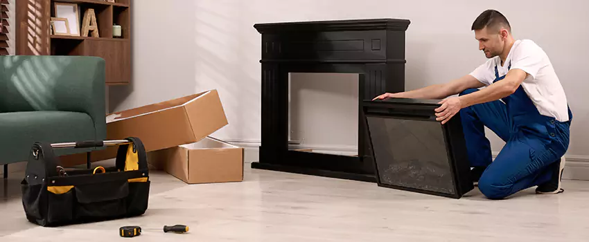Old Rusted Metal Fireplace Repair And Replacement in Everett, WA