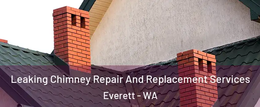  Leaking Chimney Repair And Replacement Services Everett - WA